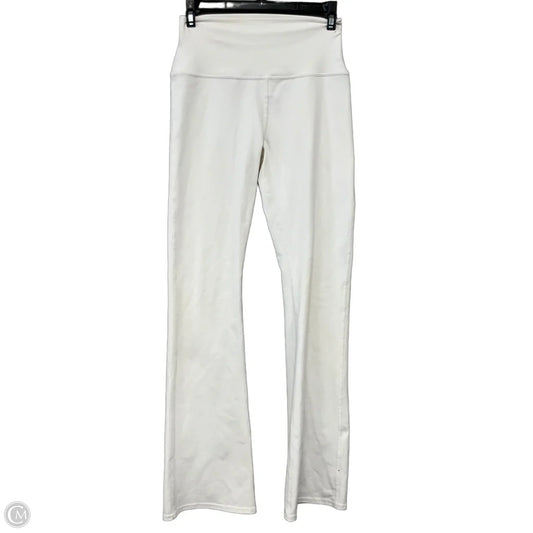 Athletic Leggings By Alo In White, Size: S