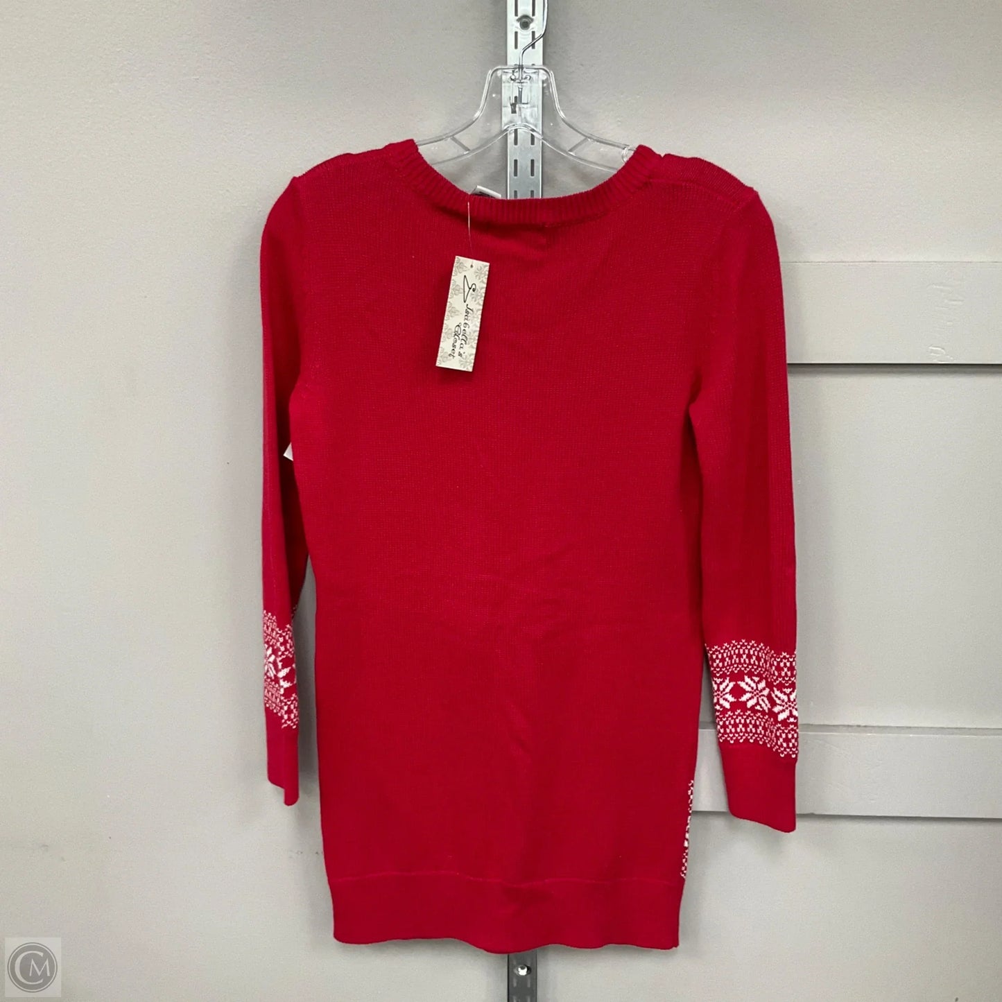 Sweater By Clothes Mentor In Red, Size: S