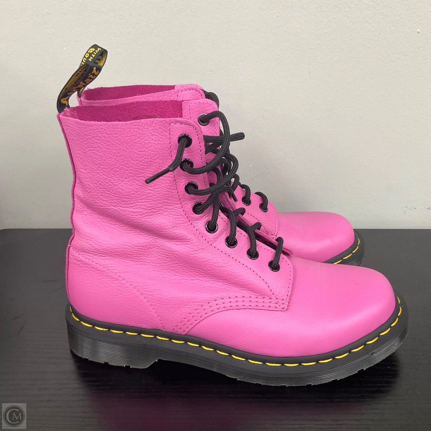 Boots Combat By Dr Martens In Pink, Size: 9