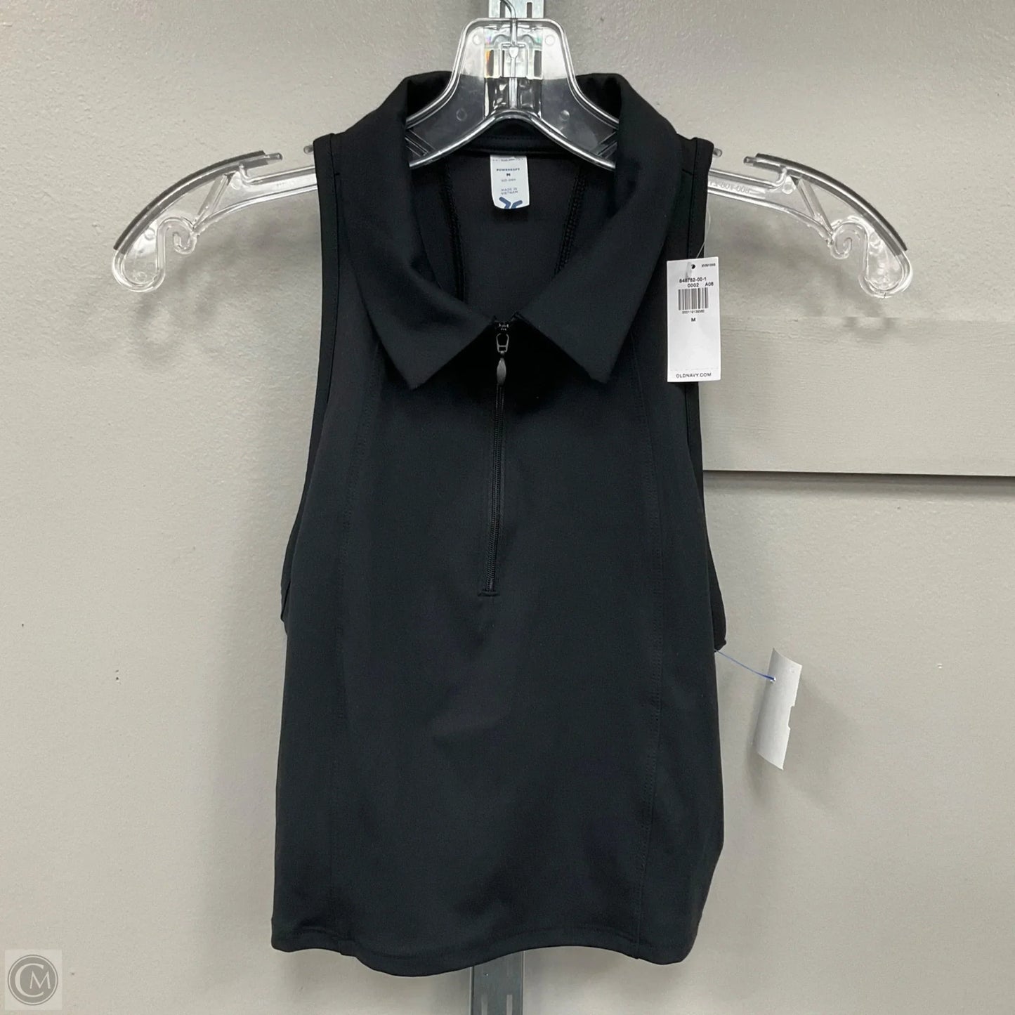 Athletic Tank Top By Old Navy In Black, Size: M