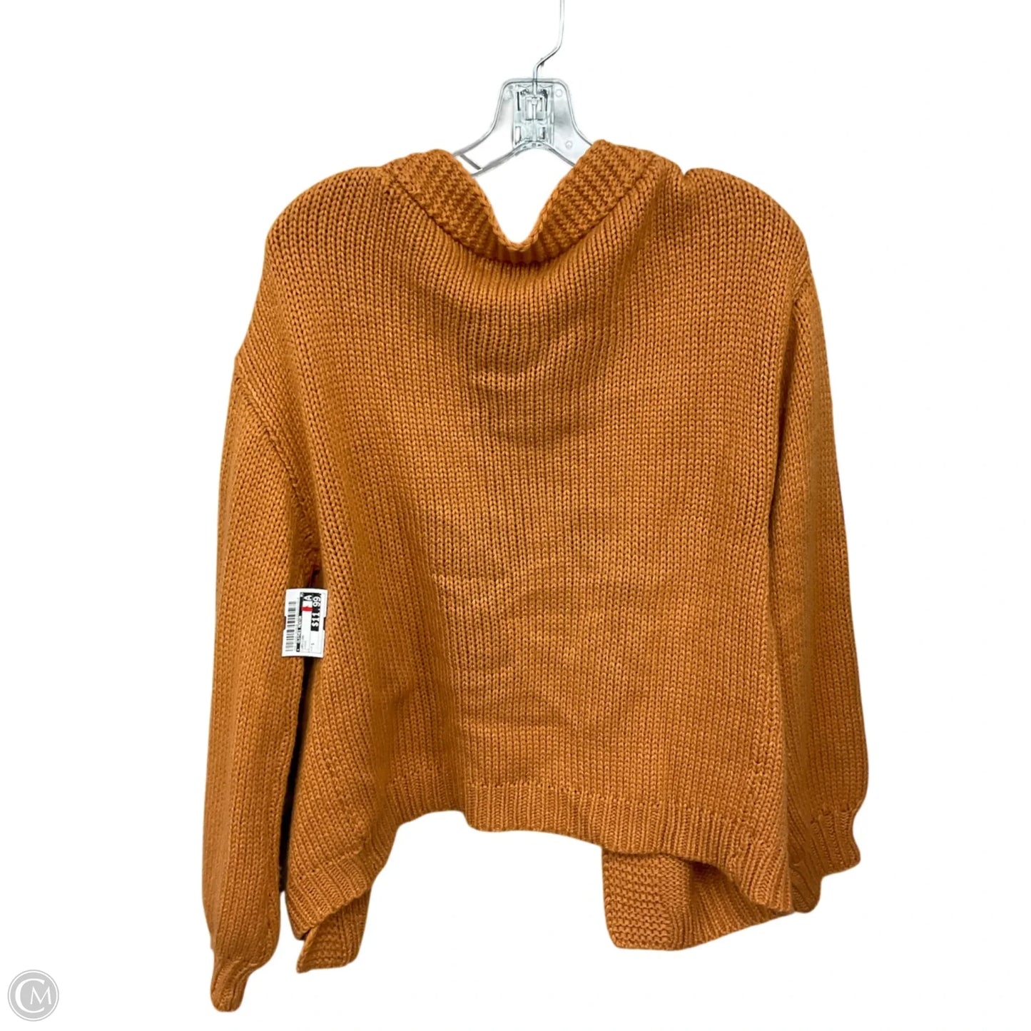 Cardigan By Clothes Mentor In Orange, Size: S