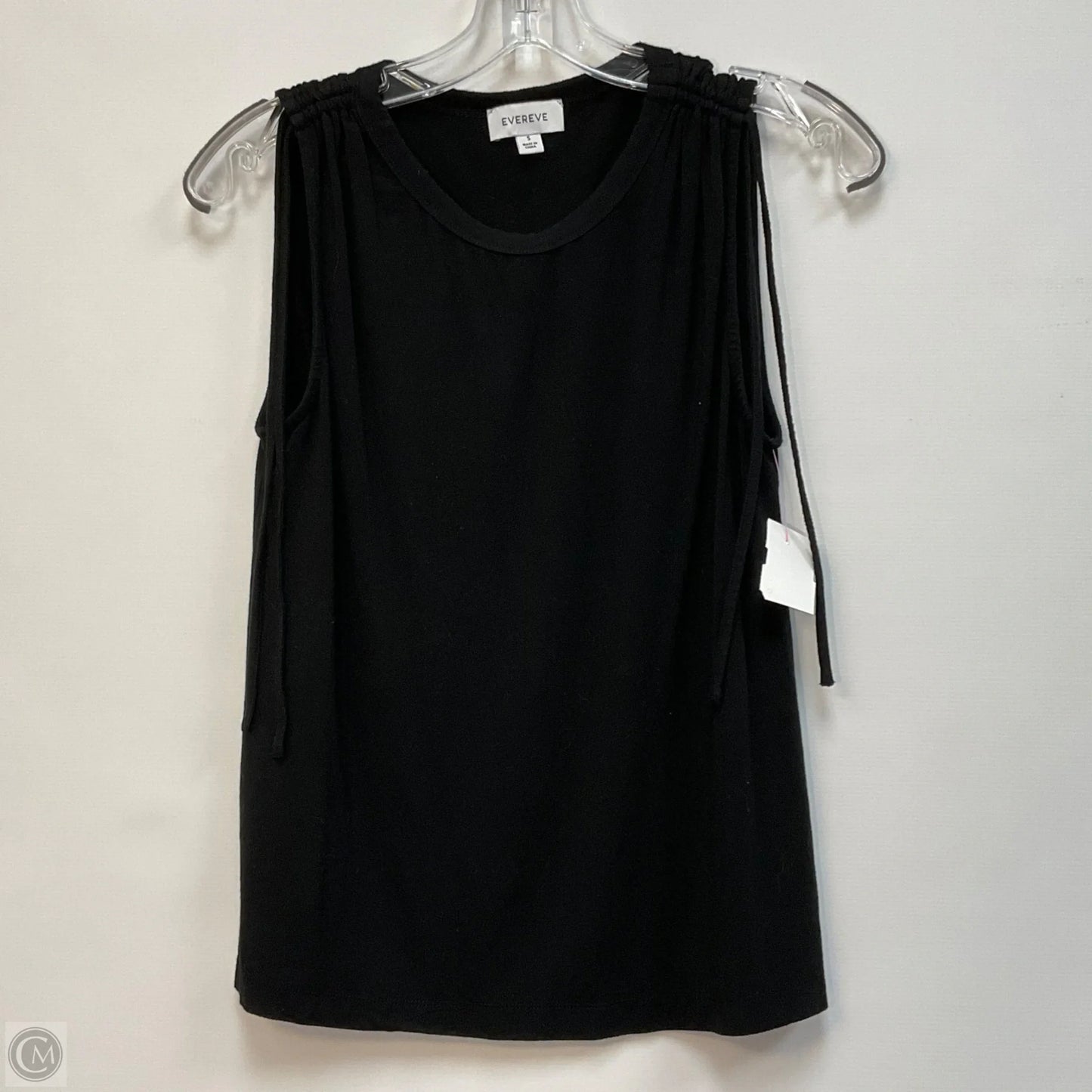Top Sleeveless By Evereve In Black, Size: S