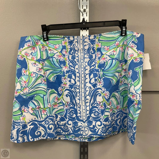 Skirt Designer By Lilly Pulitzer In Floral Print, Size: 12