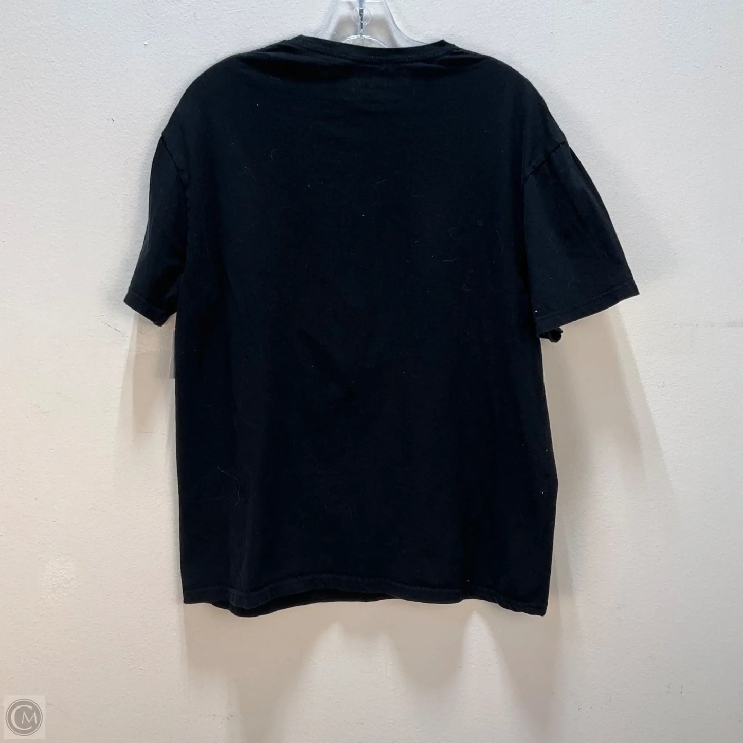 Top Short Sleeve Basic By Cmf In Black, Size: L