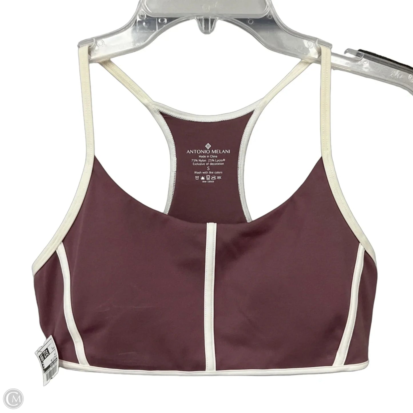 Athletic Bra By Antonio Melani In Pink, Size: S