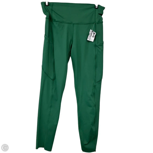 Athletic Leggings By Lululemon In Green, Size: 8