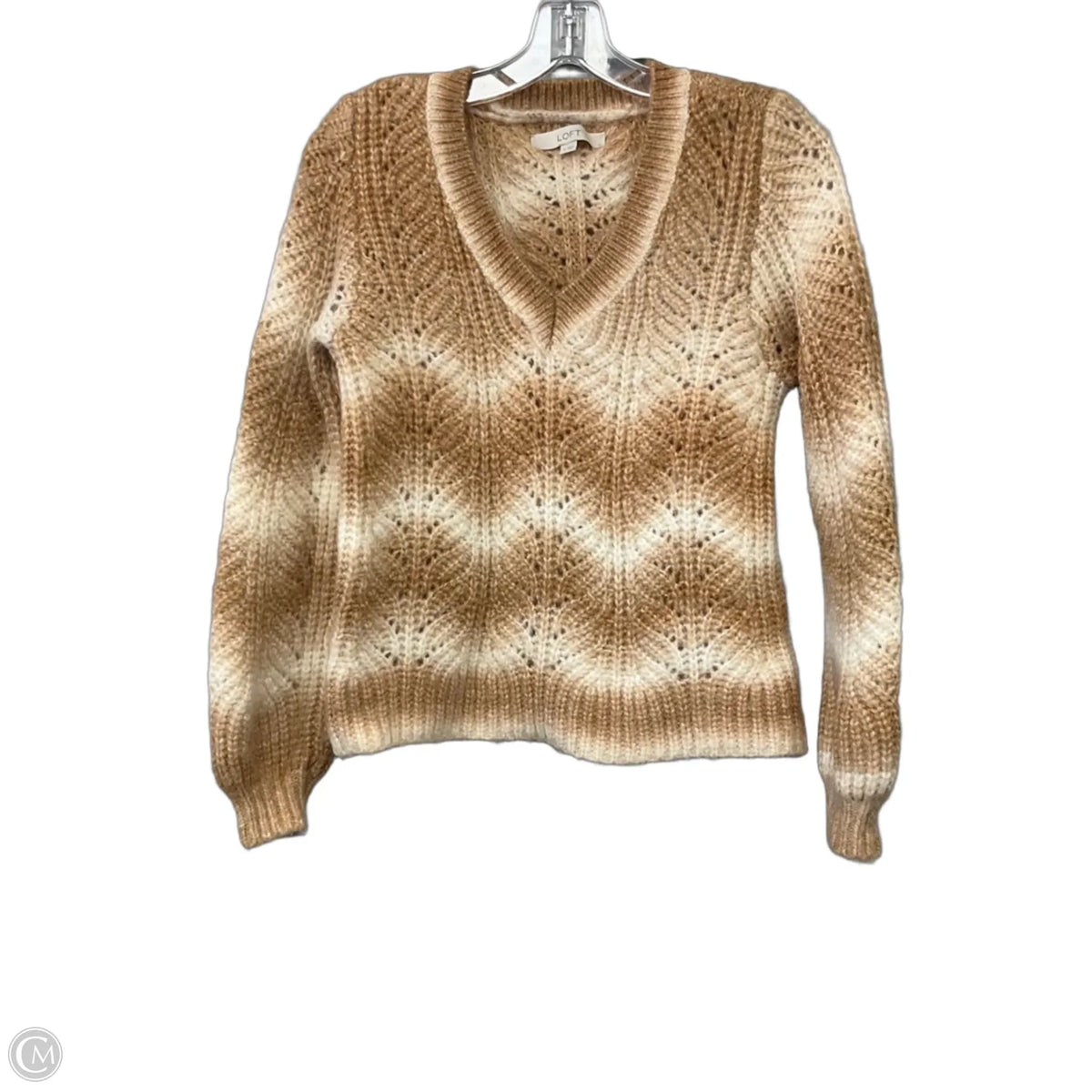 Sweater By Loft In Brown, Size: M
