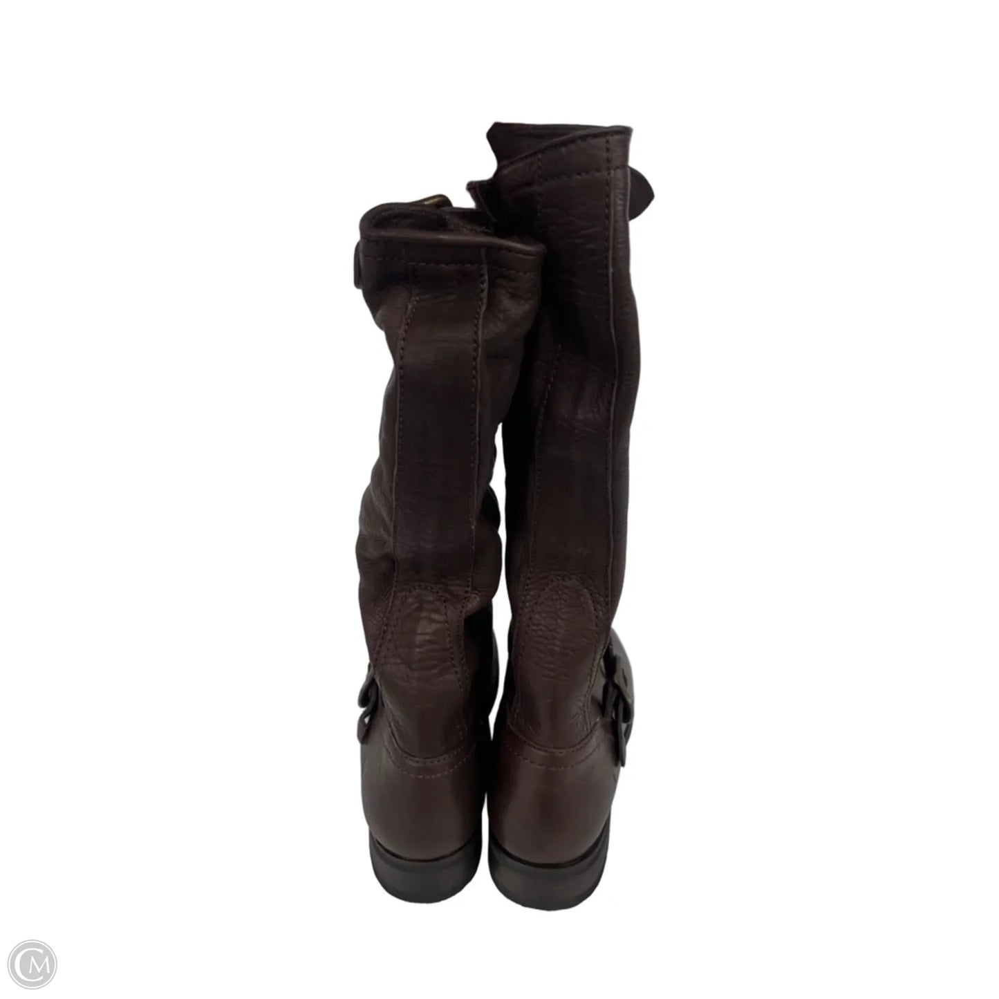Boots Designer By Frye In Brown, Size: 8.5