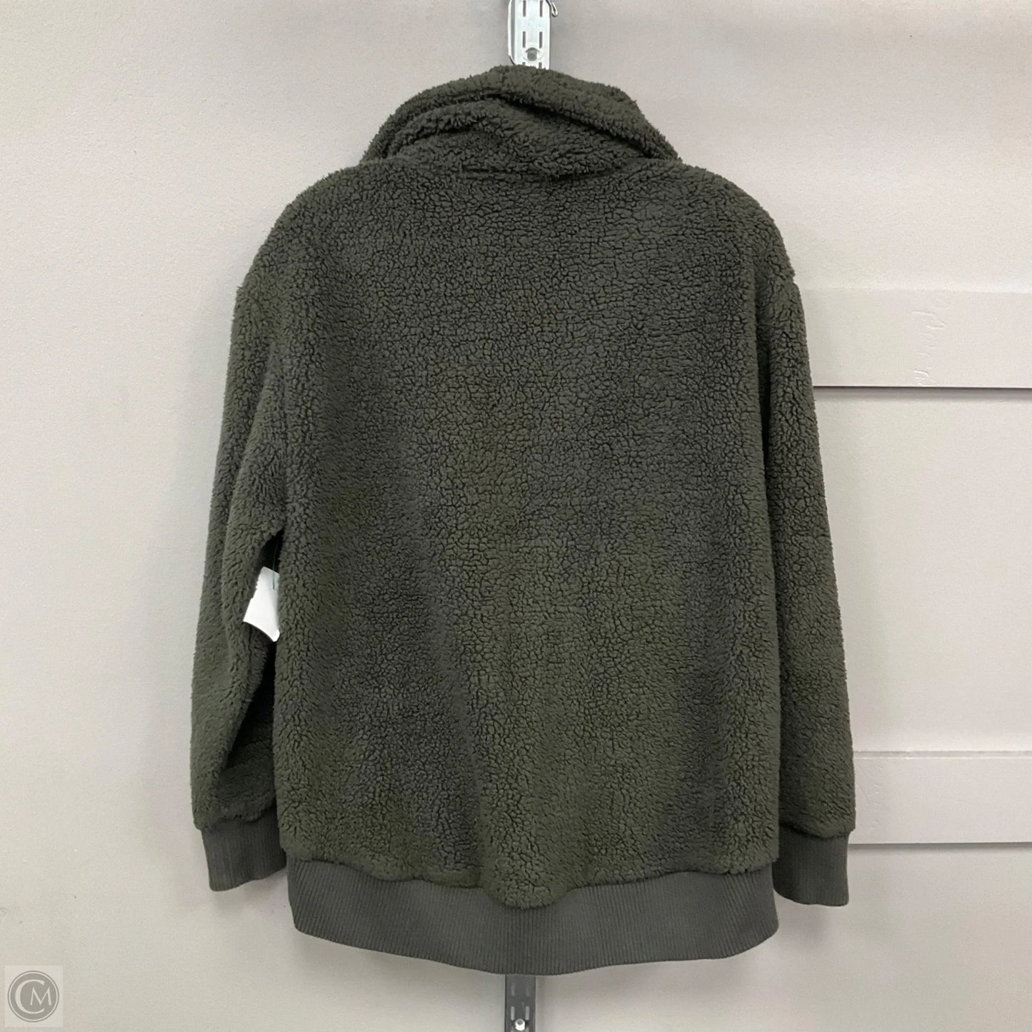 Sweatshirt Collar By Athleta In Green, Size: S