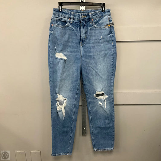 Jeans Straight By Old Navy In Blue Denim, Size: 4