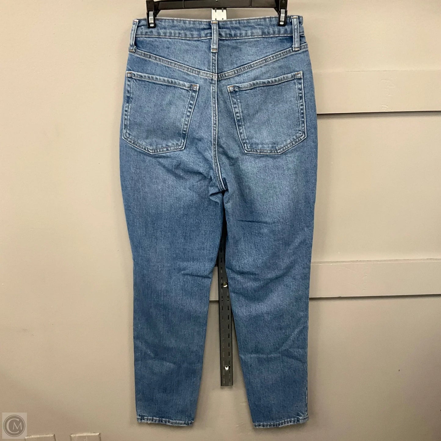 Jeans Straight By Old Navy In Blue Denim, Size: 4