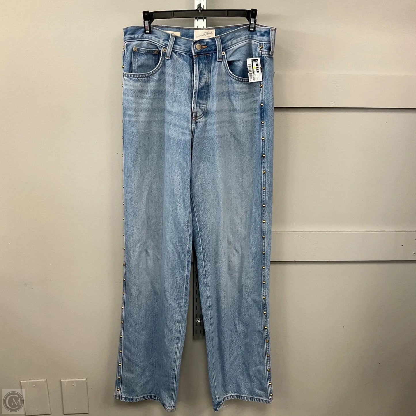 Jeans Straight By Universal Thread In Blue Denim, Size: 6