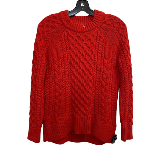 Sweater By J. Crew In Red, Size:Xxs