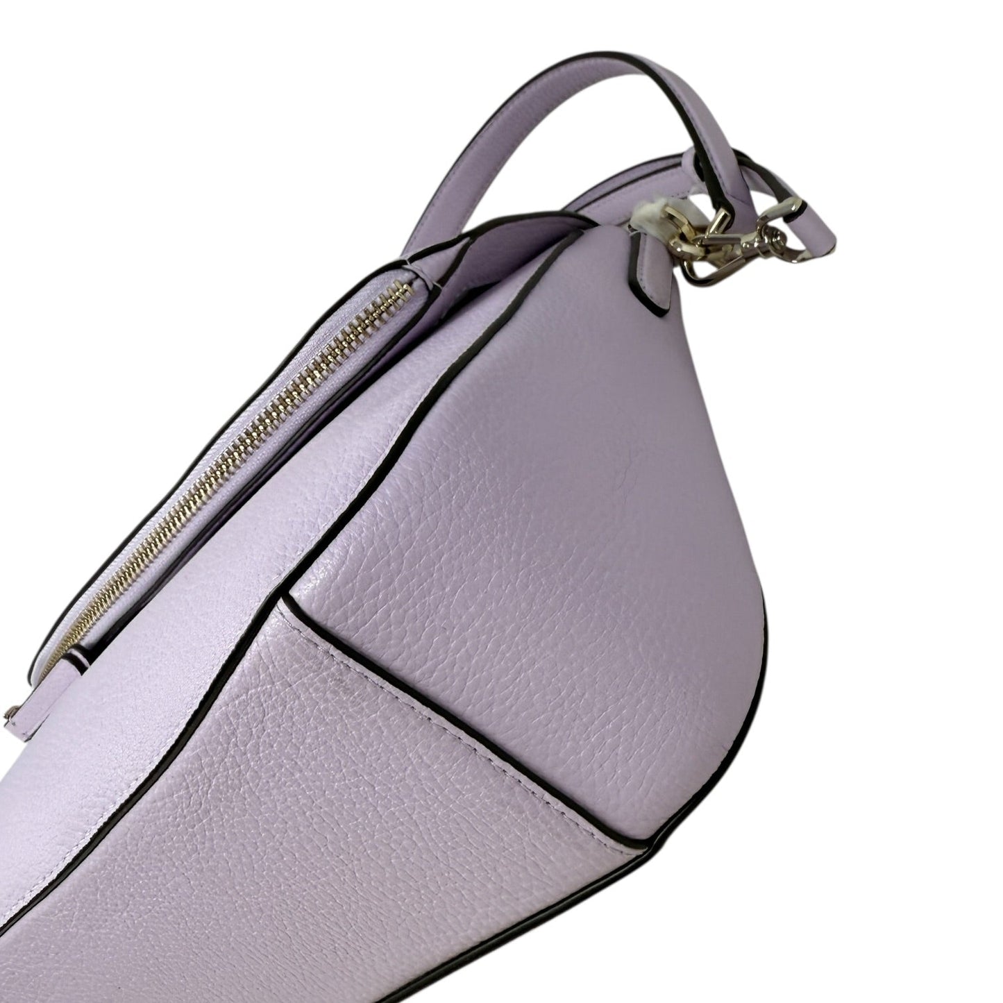 Jackson Flap Leather Satchel In Viola Flower Designer By Kate Spade, Size: Medium