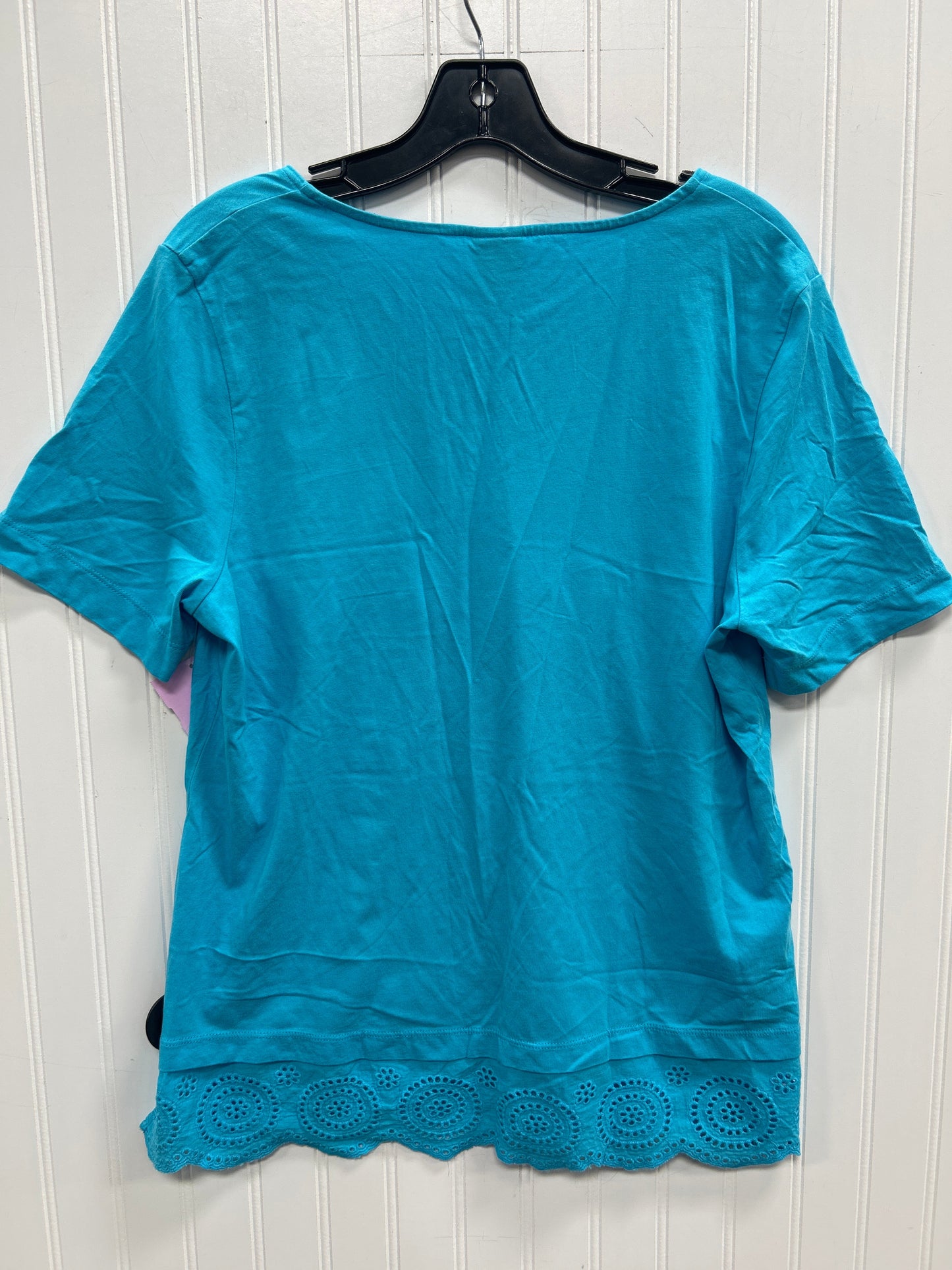 Top Ss By Chicos In Blue, Size:L