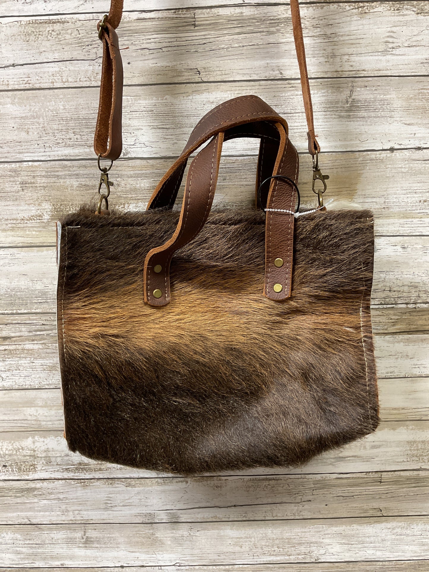 Handbag By Cmb In Brown, Size:Medium