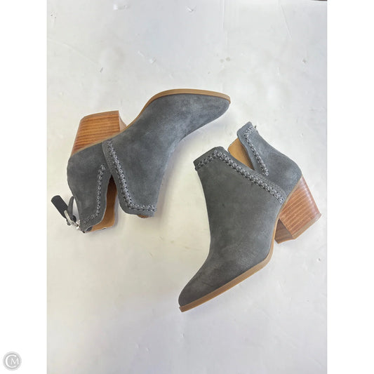 Boots Ankle Heels By Dolce Vita In Grey, Size: 5.5