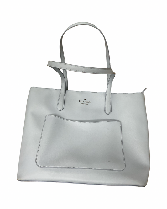 Tote Designer By Kate Spade In Blue, Size:Large