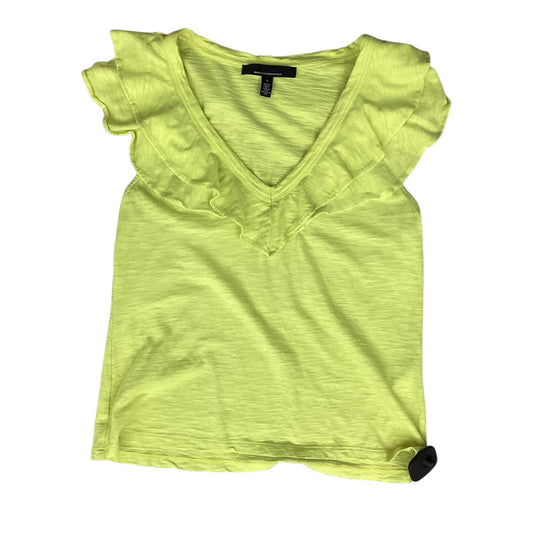 Top Sleeveless By White House Black Market In Yellow, Size:S