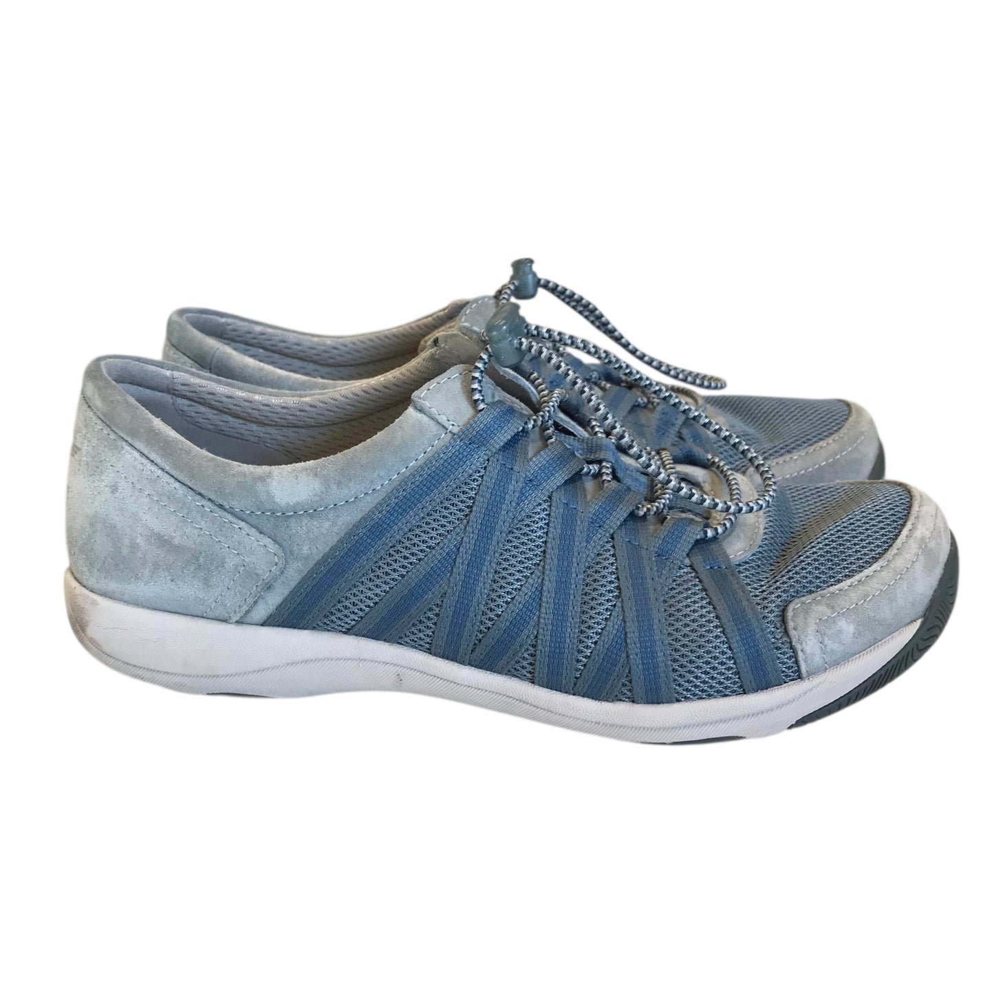 Shoes Athletic By Dansko In Blue & Grey, Size:7.5