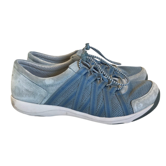 Shoes Athletic By Dansko In Blue & Grey, Size:7.5