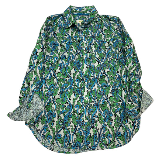 Top Ls By Maeve In Blue & Green, Size:Xs