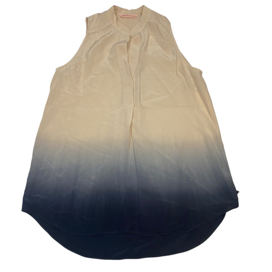 Top Sleeveless By Rebecca Taylor In Grey & Pink, Size:Xs