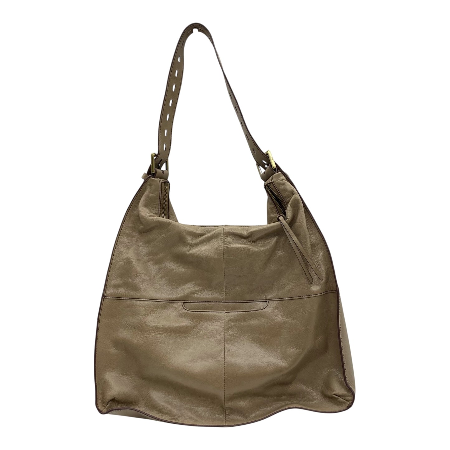 Handbag Leather By Hobo Intl In Brown, Size:Large