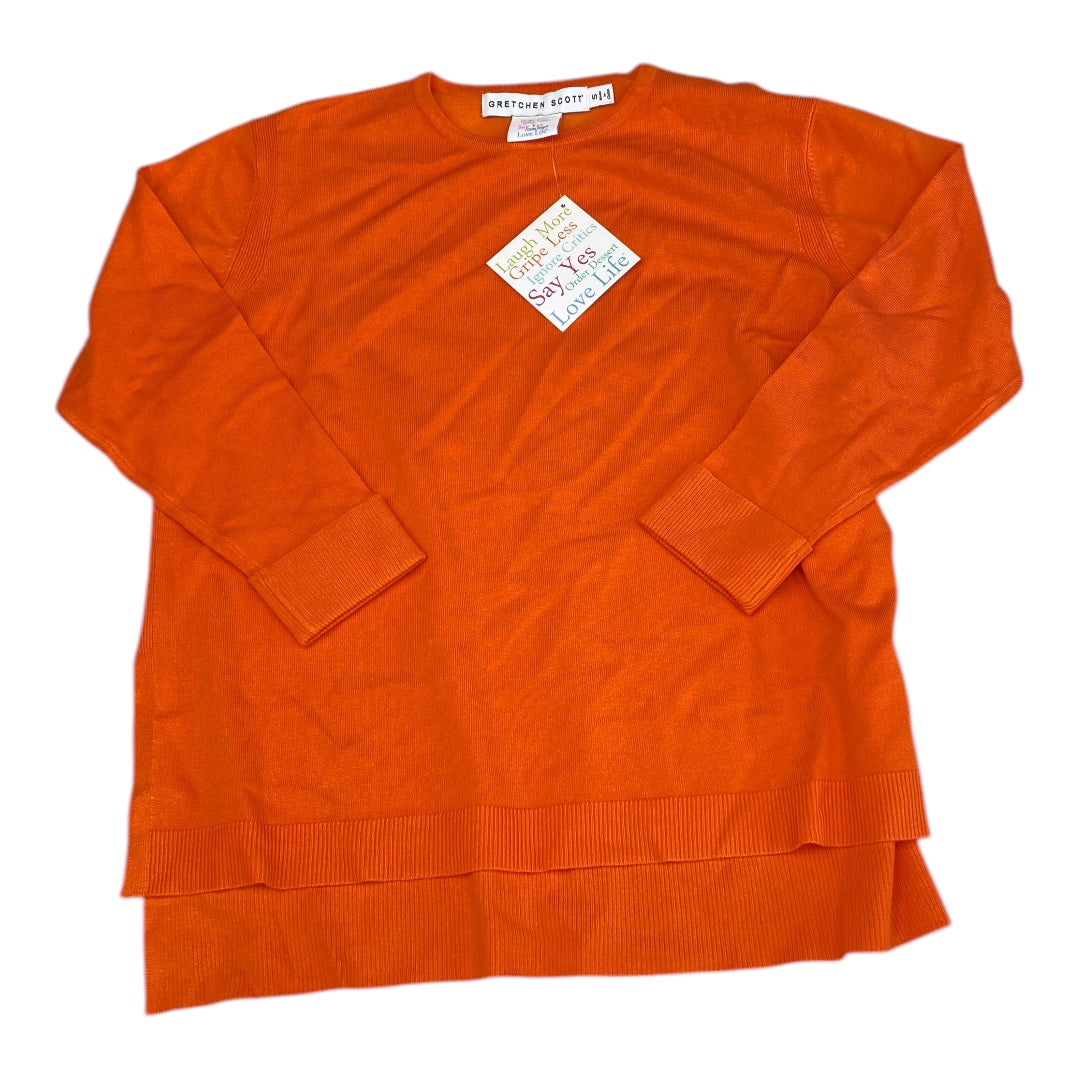 Sweater By Gretchen Scott In Orange, Size:S