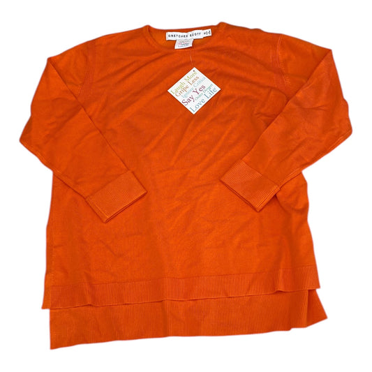 Sweater By Gretchen Scott In Orange, Size:S
