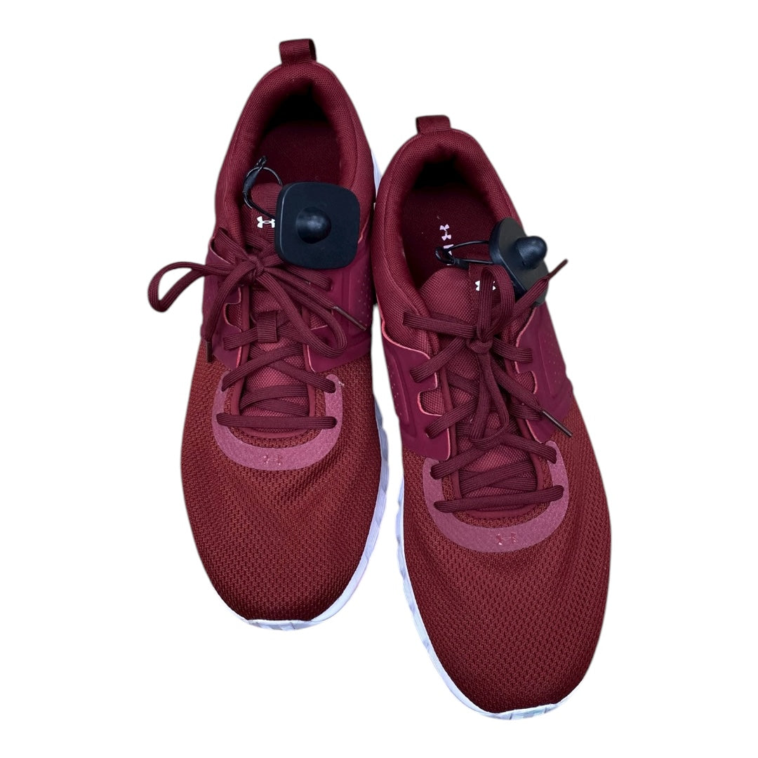Shoes Athletic By Under Armour In Red, Size:11
