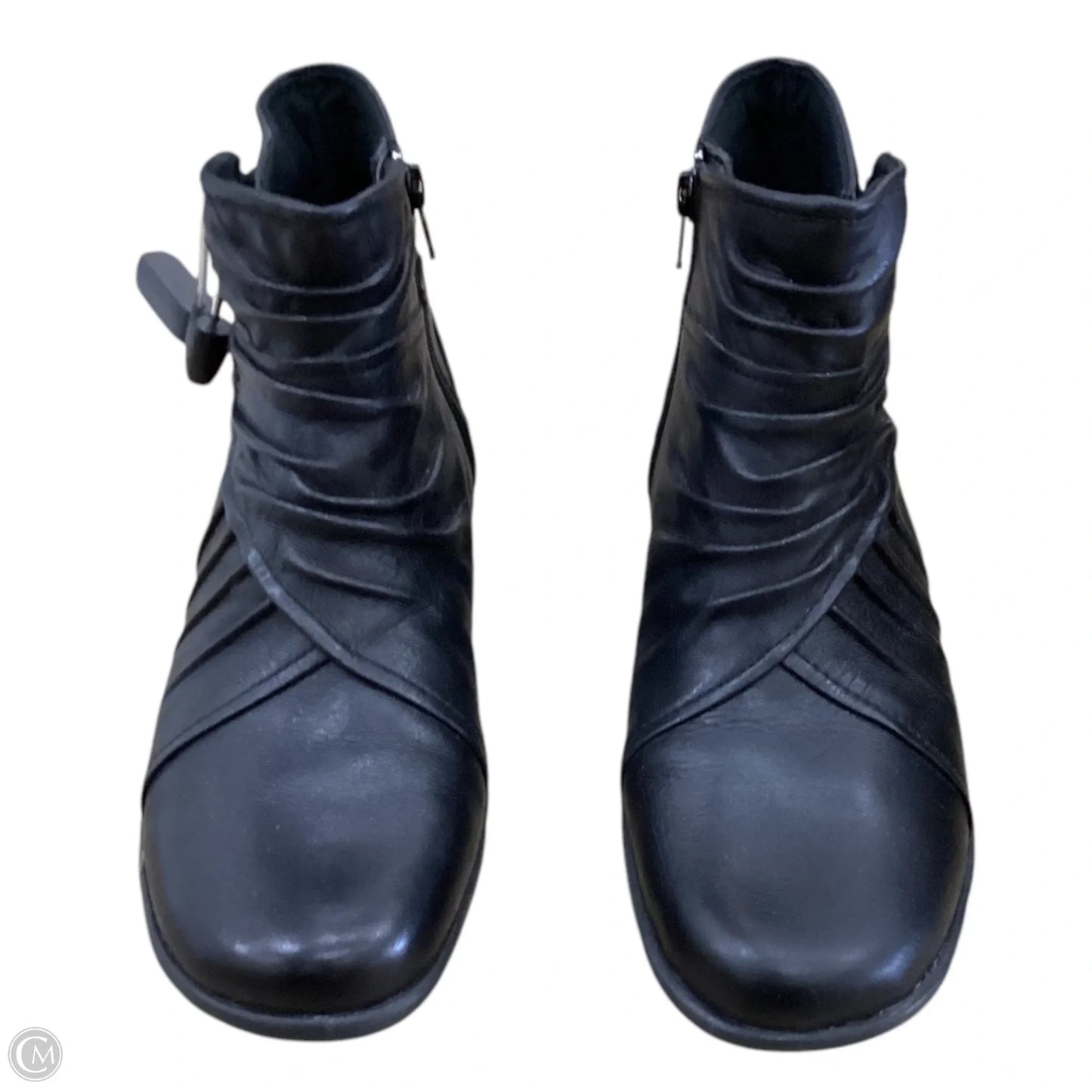 Boots Ankle Flats By Cobb Hill In Black, Size: 7