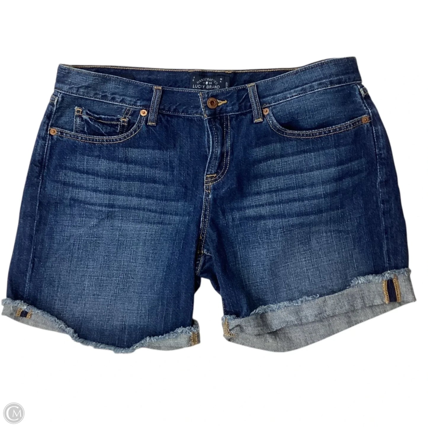 Shorts By Lucky Brand In Blue Denim, Size: 8