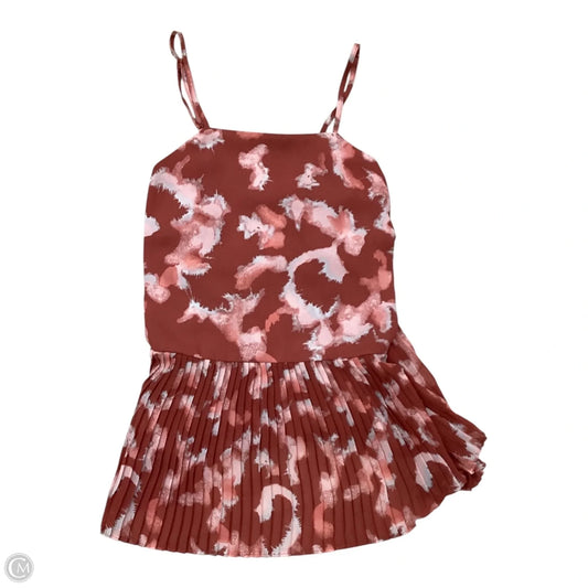 Top Cami By Nine West In Tan & White, Size: Xs