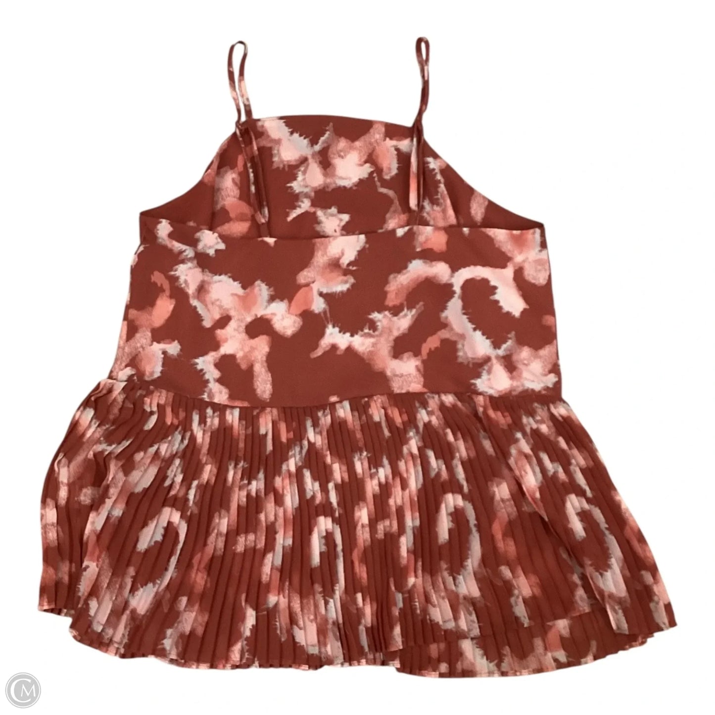 Top Cami By Nine West In Tan & White, Size: Xs