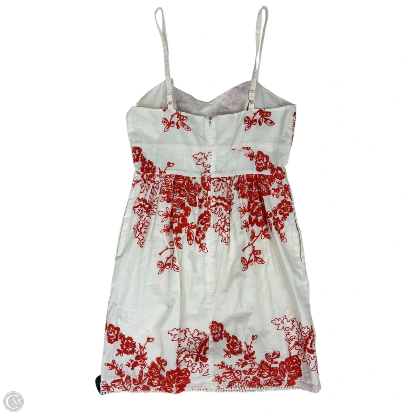 Dress Casual Short By J. Crew In Orange, Size: M