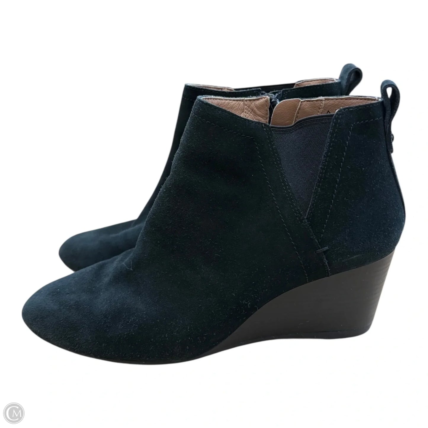 Boots Ankle Heels By Vionic In Black, Size: 8