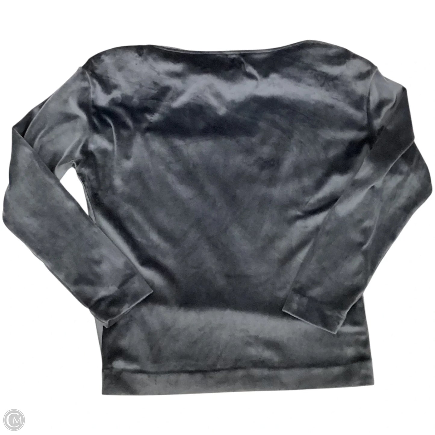 Top Long Sleeve By White House Black Market In Grey, Size: L