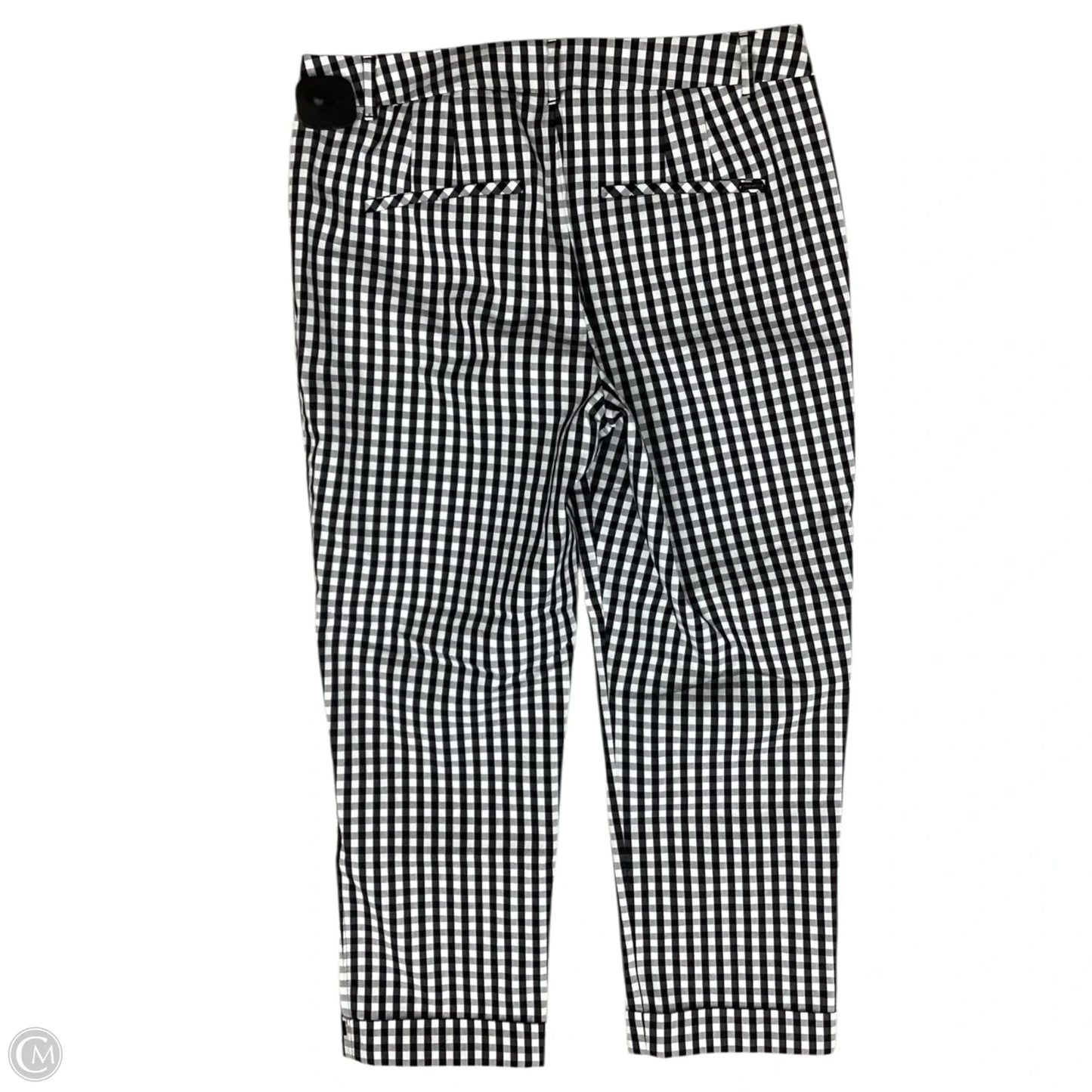 Pants Cropped By White House Black Market In Black & White, Size: 6