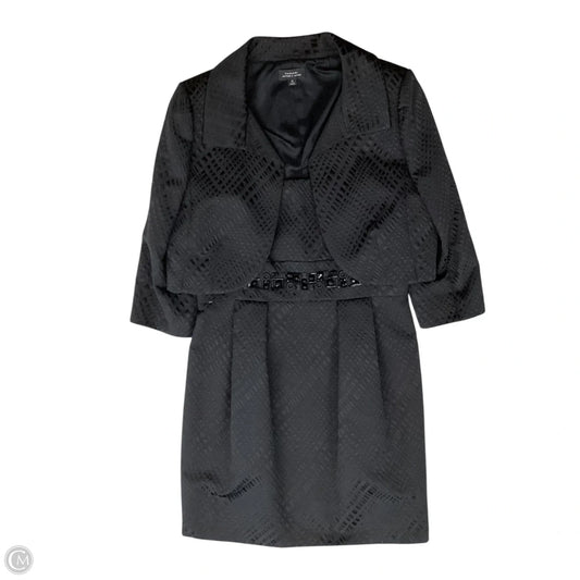 Dress Set 2pc By Tahari In Black, Size: 12