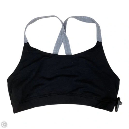 Athletic Bra By Clothes Mentor In Black, Size: M