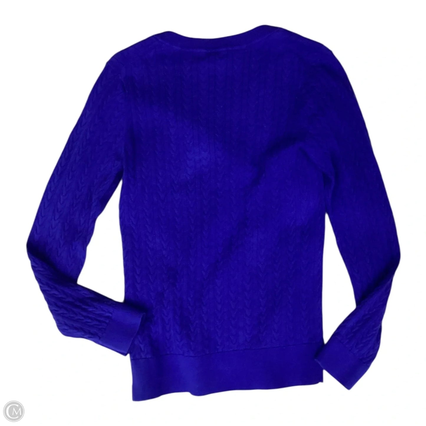 Sweater By Tommy Hilfiger In Purple, Size: L