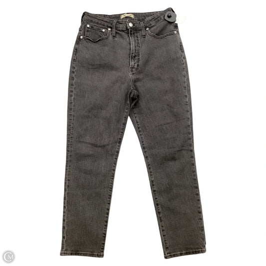 Jeans Boyfriend By Madewell In Black, Size: 8