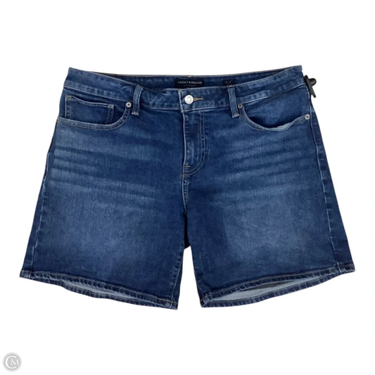 Shorts By Lucky Brand In Blue Denim, Size: 10