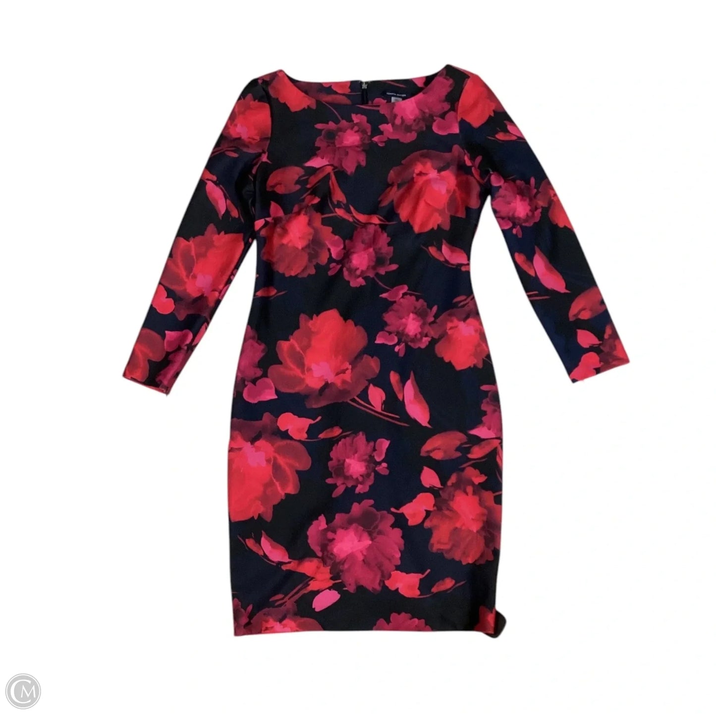 Dress Party Midi By Tommy Hilfiger In Floral Print, Size: 6