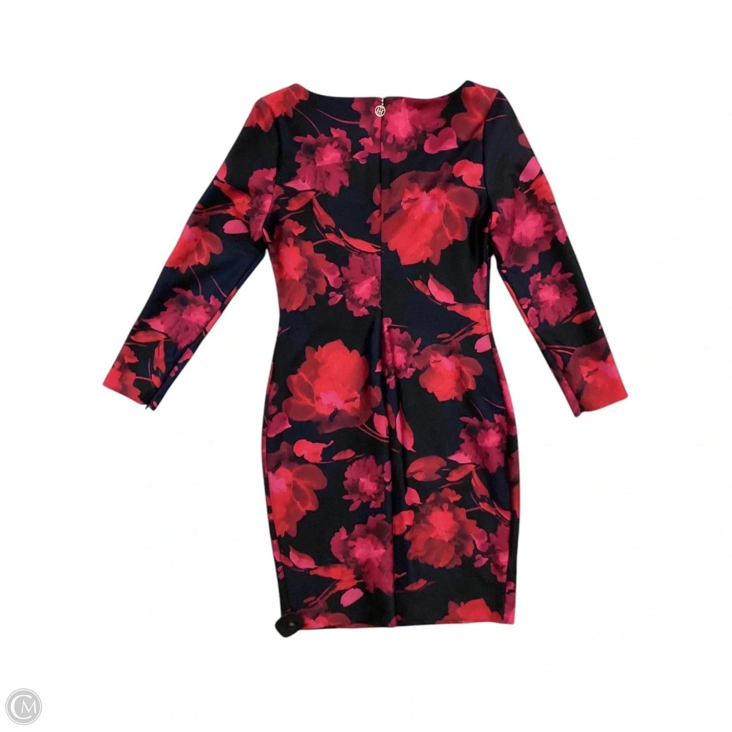 Dress Party Midi By Tommy Hilfiger In Floral Print, Size: 6