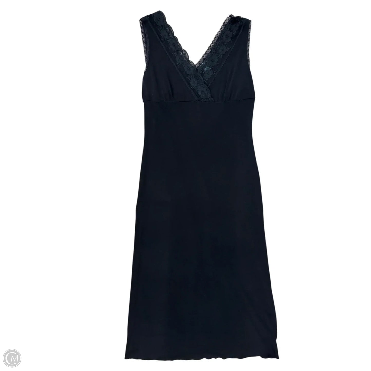 Dress Casual Maxi By Clothes Mentor In Black, Size: L