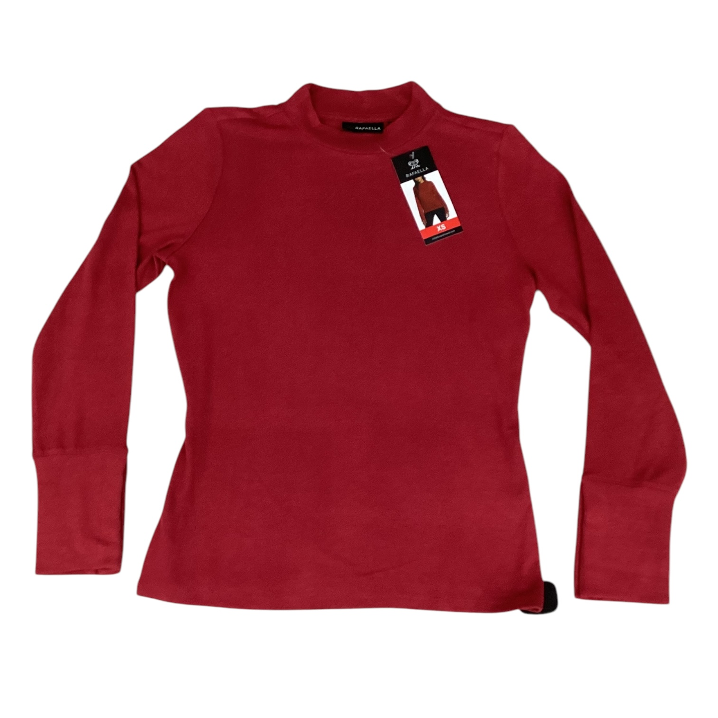 Sweater By Rafaella In Red, Size: Xs