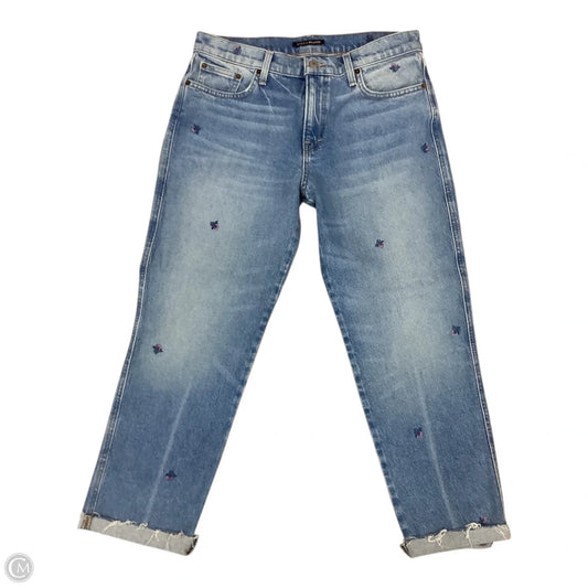 Jeans Cropped By Lucky Brand In Blue, Size: 4