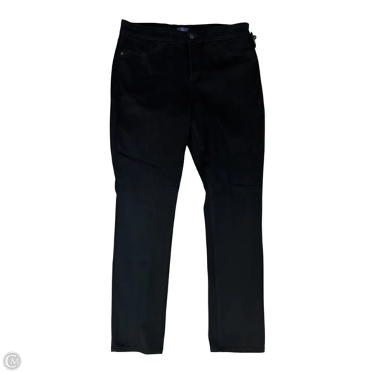 Jeans Straight By Not Your Daughters Jeans In Black, Size: 14